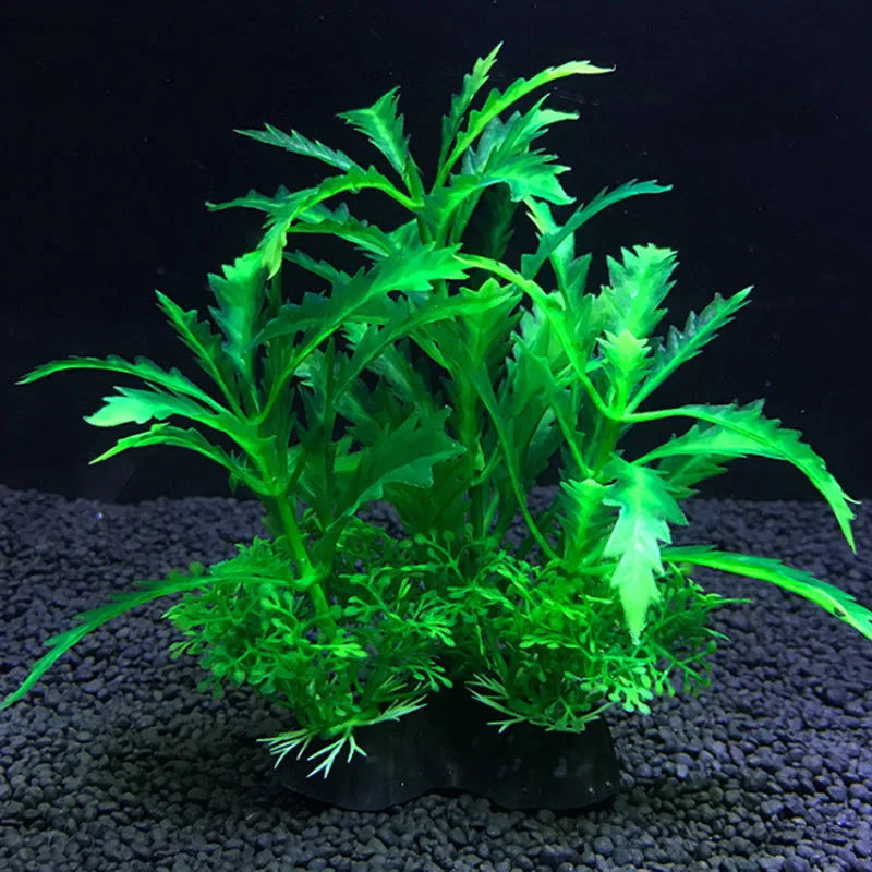 Plantes artificielles pour aquarium assorties