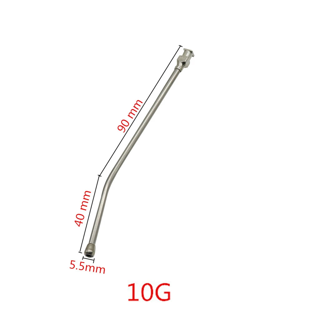 Manual Bird Feeding Syringe with Stainless Steel Elbow Tube