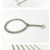Halsband aus Edelstahl mit Rutschkette