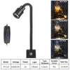 Lampe LED à pince pour aquarium - Design fin