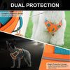 Atmungsaktives Hundegeschirr aus Mesh mit reflektierender Weste