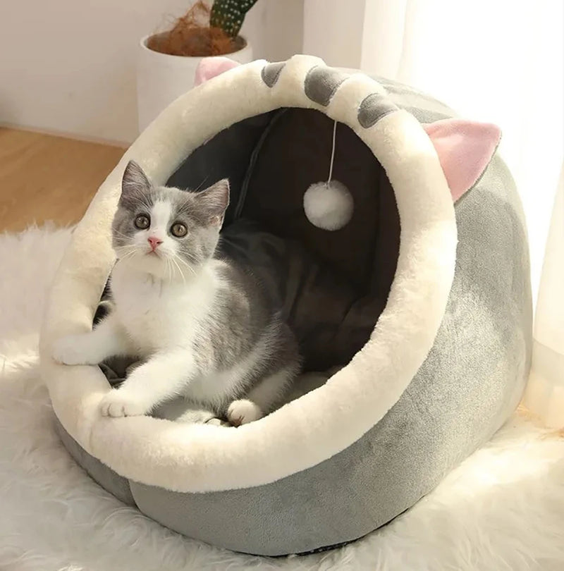 Washable Pet Lounger Cushions for Cats and Small Dogs