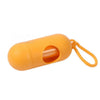 Capsule-Shaped Dog Waste Bag Dispenser with Clip