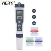 4-in-1 Digital Water Quality Tester for pH, TDS, EC, and Temperature