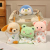 Adorable Cartoon Bean Bag Plush Toy – Soft Forest Animal Stuffed Doll