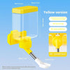 Hanging Bird Water Dispenser with Clear Bottle for Easy Monitoring