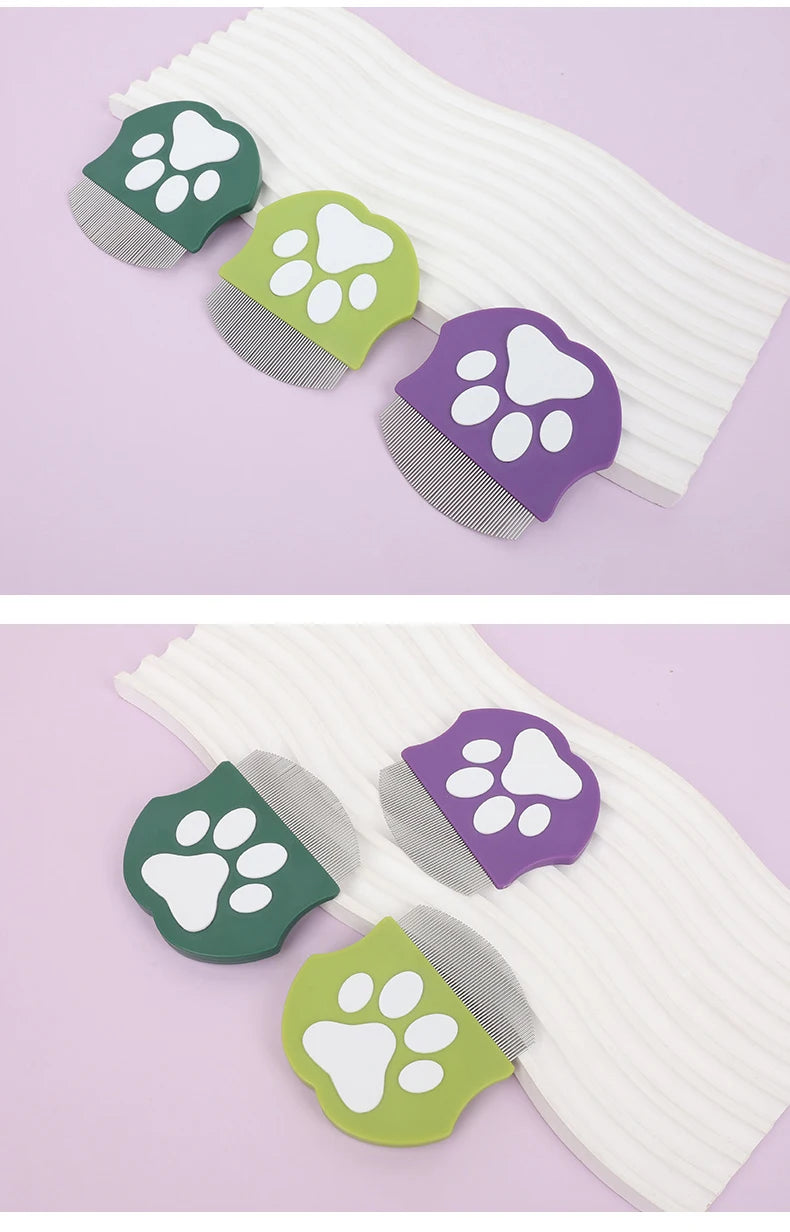 Peigne Courbé pour Toilettage de Chats et Chiens