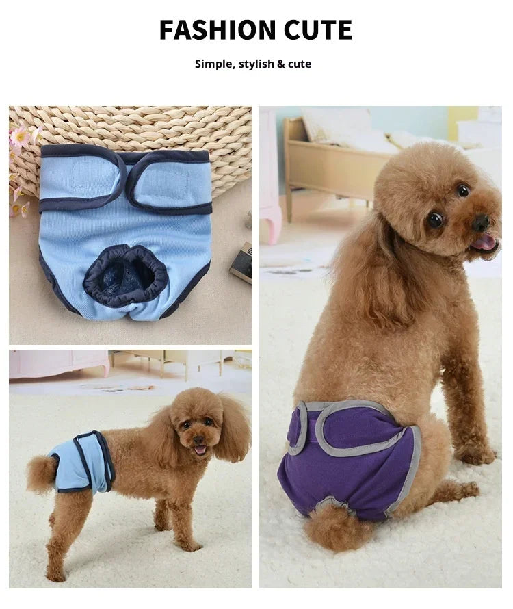 Reusable Dog Diapers for Heat Cycles and Incontinence