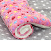 Cozy Flannel Pet Sleeping Mat for Dogs and Cats