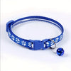 Bunte Schleifen-Hundehalsband mit Glocke