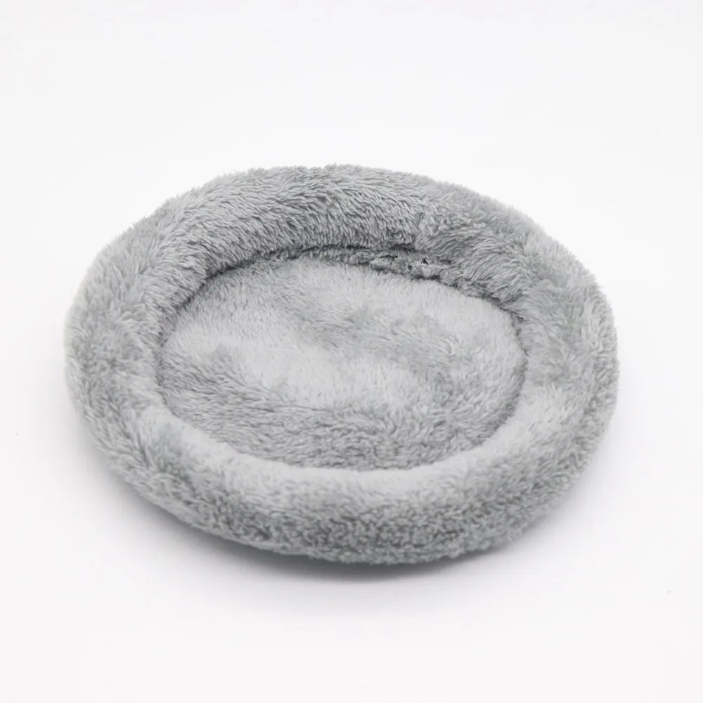 Plush Cozy Nest Bed for Small Pets