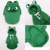 Fruit Print Fleece Dog Hoodie for Small Pets