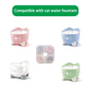 Filtres de rechange en charbon actif pour fontaines à eau pour animaux