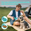 Portable 2-in-1 Dog Drinking Bottle with Collapsible Silicone Bowl