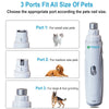 Rechargeable Electric Pet Nail Grinder for Dogs and Cats