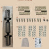 Adjustable Retractable Pet Safety Gate for Doorways and Stairs