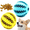Balle en caoutchouc naturel pour chiens