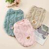 Cozy Fleece Dog Sweater for Small & Medium Breeds
