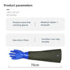 Extended Waterproof Rubber Gloves for Dishwashing, Car Washing & Labor Tasks