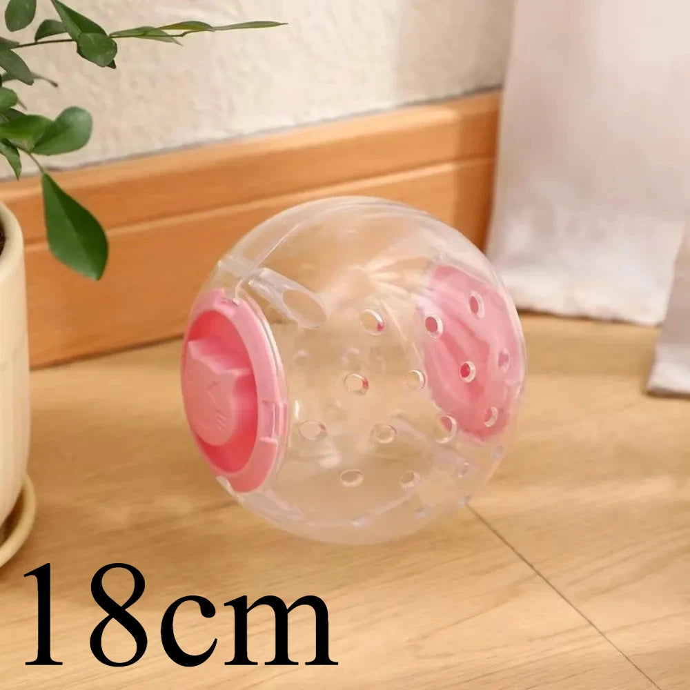 Clear Hamster Exercise Ball for Small and Medium Hamsters