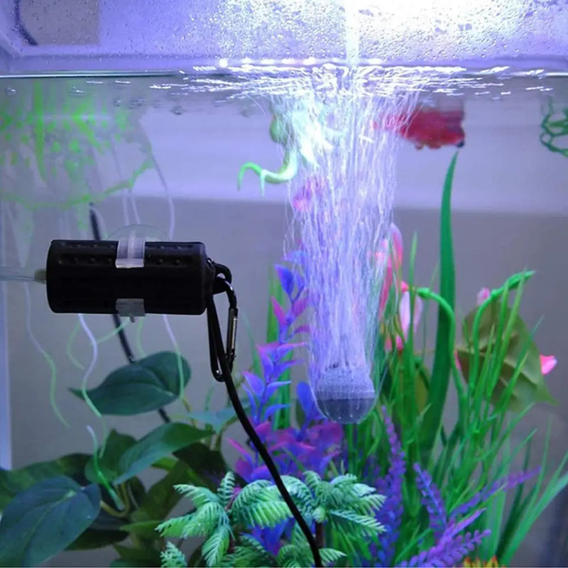USB Mini Aquarium Air Pump Kit With Air Stone