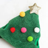Christmas Pet Hat and Bandana Set for Cats and Small Dogs