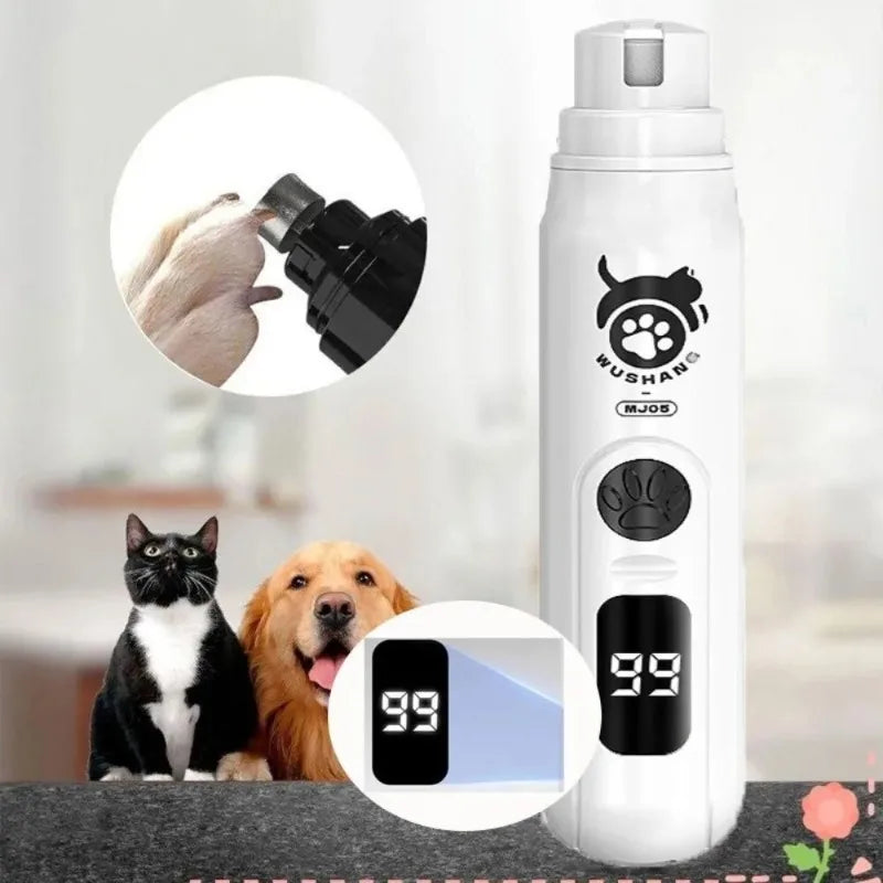 Electric Pet Nail Grinder for Dogs and Cats