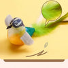 Rechargeable Flapping Bird Cat Toy with Catnip
