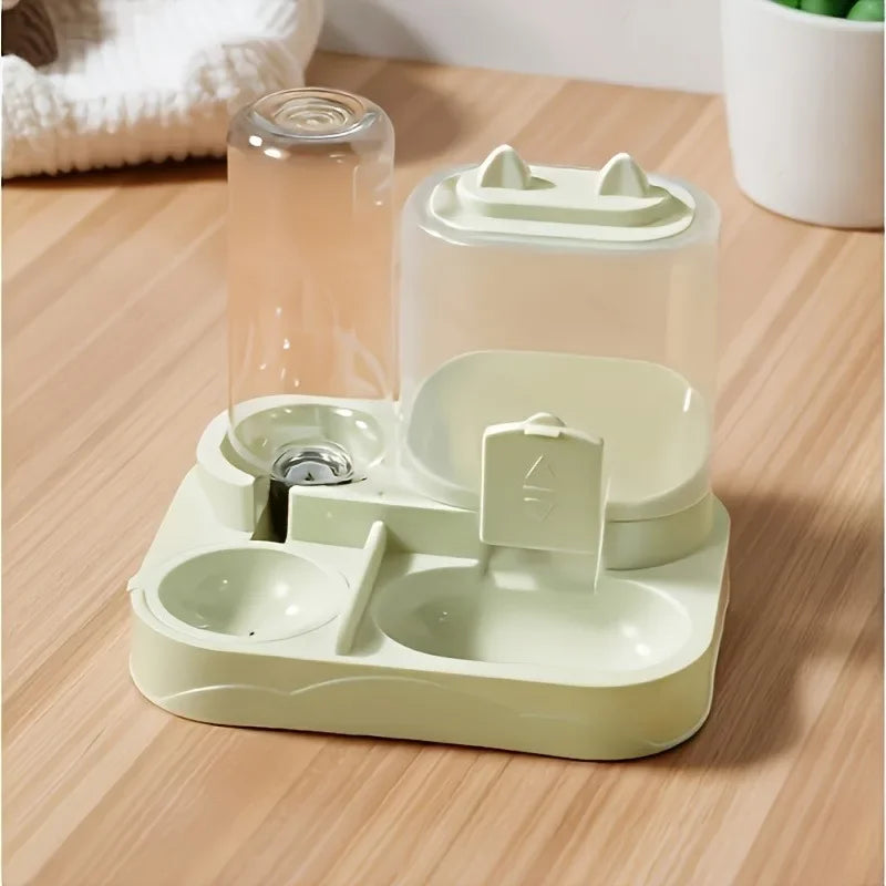 Large-Capacity Gravity Waterless and Wet Dual-Use Automatic Pet Food dispenser for cats and dogs