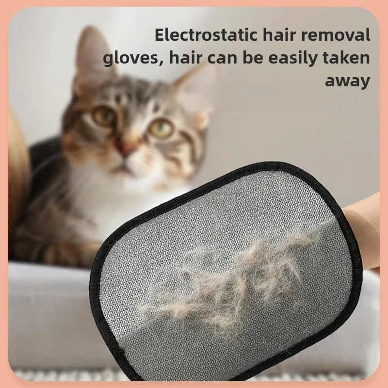 Cat Hair Removal Gloves for Pets