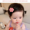 Adorable Flower Snap Clips for Baby Girls (Set of 6)