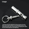 Ultrasonic Dog Training Whistle - Stop Barking, Keychain Tool