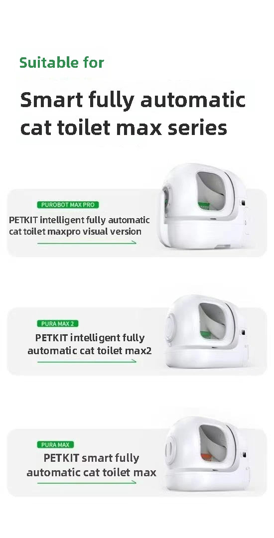 Magnetischer staubdichter Vorhang für intelligente Katzentoiletten