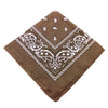Paisley Bandana Headwrap – Unisex Cotton-Poly Scarf for Men and Women
