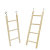 Wooden Bird Ladder with Swing and Perch for Parrots