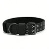 Heavy-Duty Nylon Dog Collar with Padded Lining and Metal Buckle