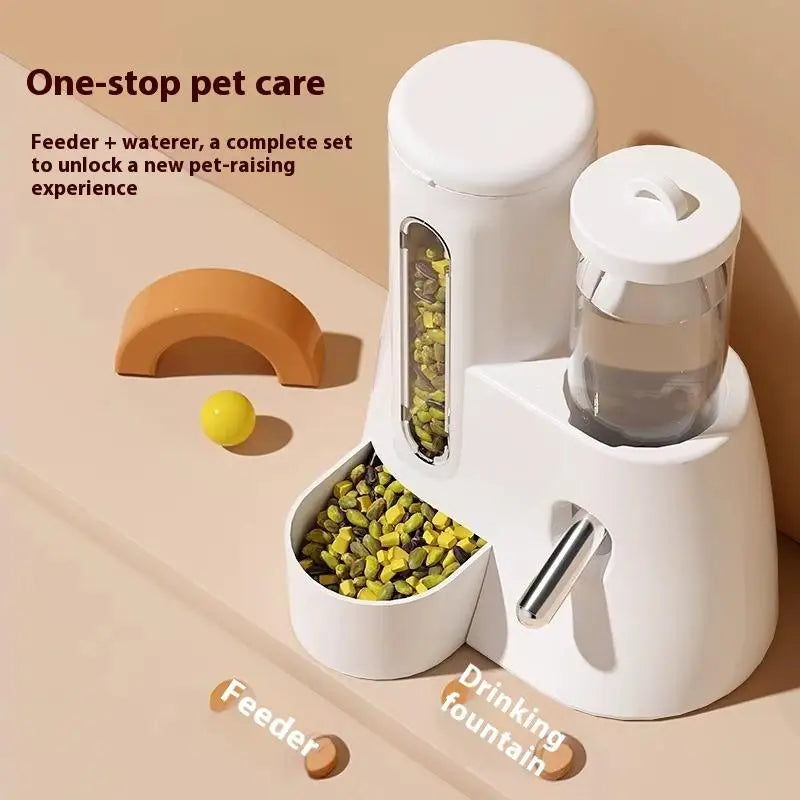 2-in-1 Automatic Hamster Feeder and Water Dispenser