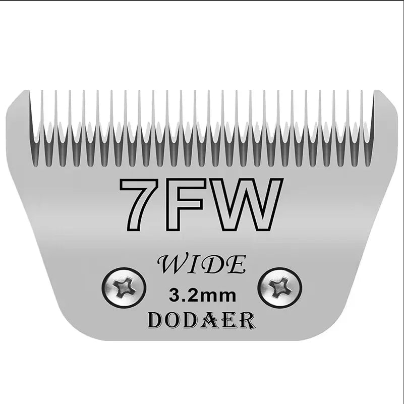 Ceramic Pet Grooming Blade Set for Andis, Oster, and Wahl Clippers