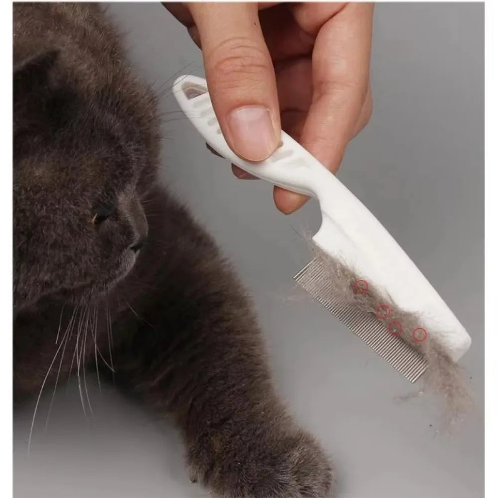 Cat Corner Scratcher with Self-Grooming Bristles and Catnip