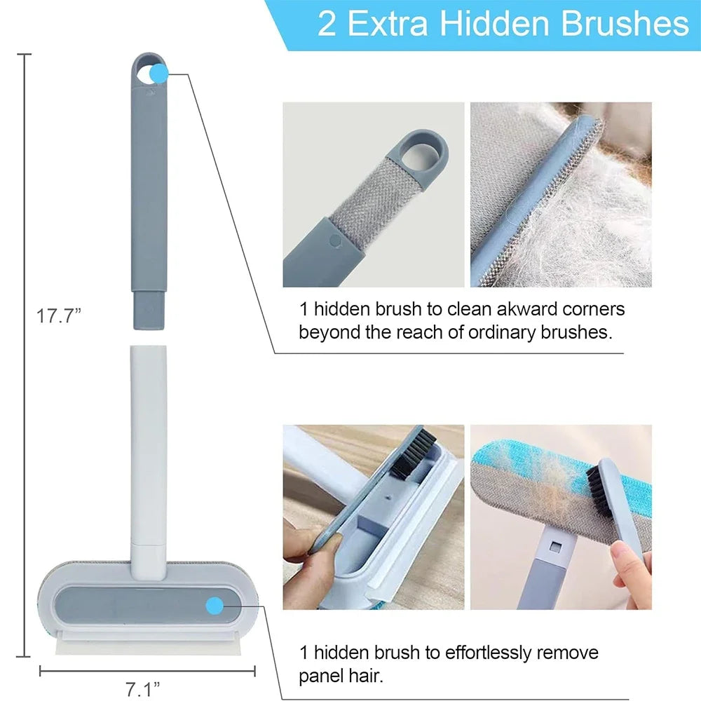 Multi-Function Pet Hair Remover Brush for Carpets, Sofas, and Clothing