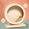 Golden Bear Wooden Hamster Running Wheel
