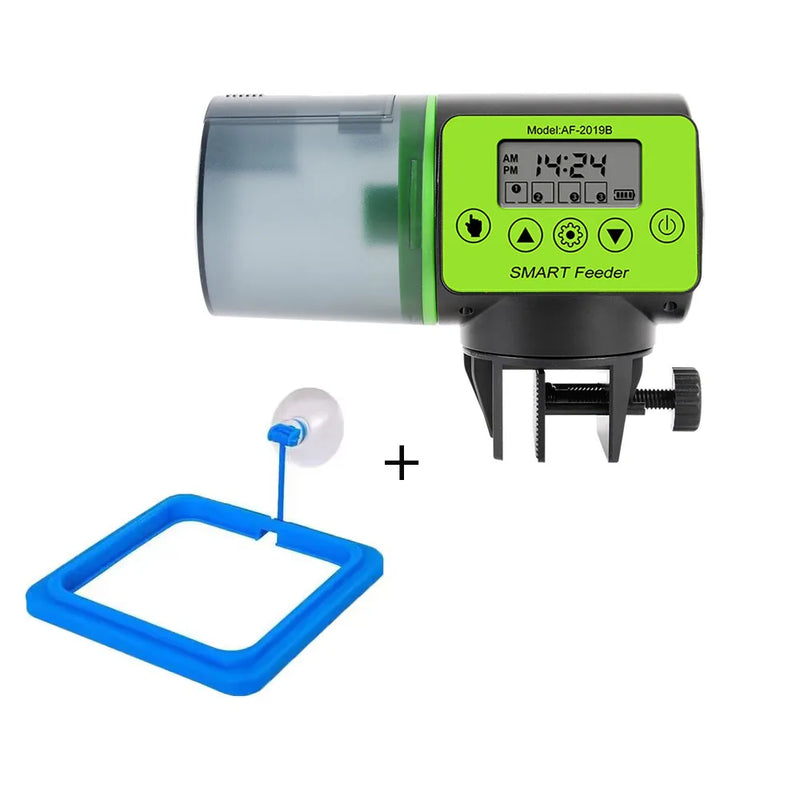 Automatischer Aquarium-Futterautomat mit LCD-Timer