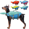 Adjustable Dog Life Jacket with Reflective Stripes