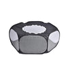 Foldable Transparent Pet Playpen — Portable Indoor & Outdoor Tent for Cats, Small Dogs, and More
