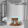 1-Pack Automatic Gravity-Fed Cat Water Dispenser and Feeder