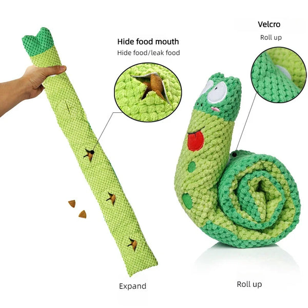 Jouet Distributeur de Friandises Puzzle Interactif pour Chiens