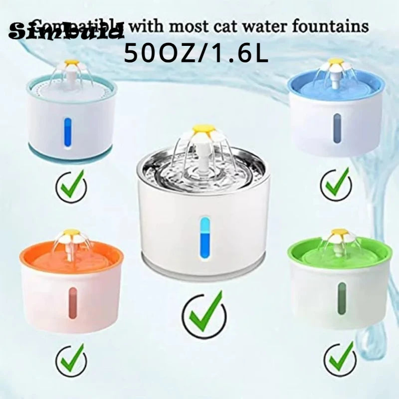 Ersatz-Aktivkohlefilter für Katzenwasserbrunnen