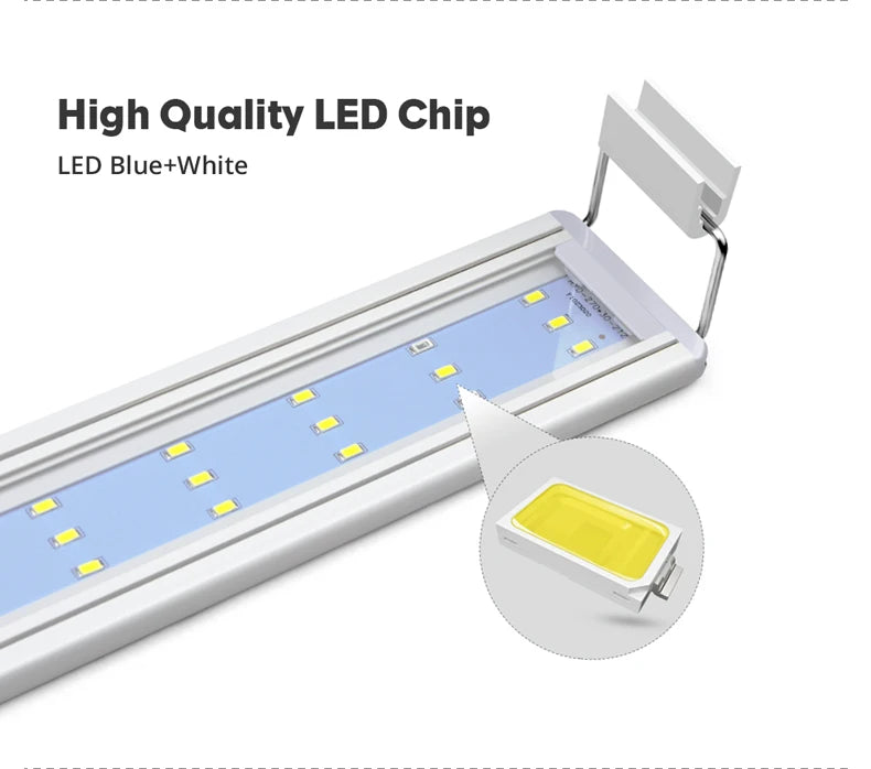 Lampe LED à clipser pour aquarium
