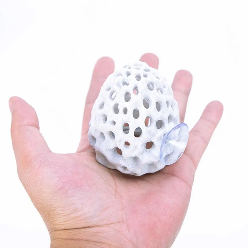 Abri en pierre corail simulée pour aquarium