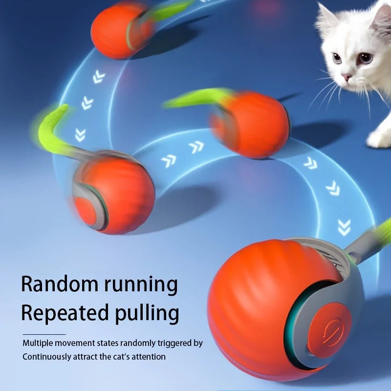 Smart Motion-Activated Cat Toy Ball